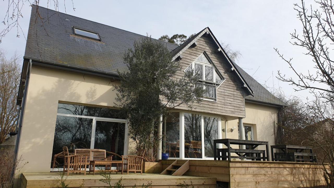 Grande Maison Avec Spa Proche De Caen Et De La Mer Brouay Exterior foto